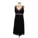 Laundry by Shelli Segal Casual Dress: Black Dresses - Women's Size 6