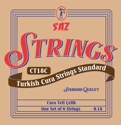 Saz CT18C Cura Standard Strings