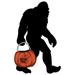 Kansas Jayhawks 12" Bigfoot Halloween Yard Stake