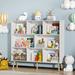 Adisyn Isabelle & Max™ Standard Bookcase in White | 42.5 H x 47.2 W x 9.4 D in | Wayfair E14DD99B5D9A4AC4AD82E98781C3A9EE