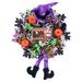 The Holiday Aisle® Halloween Wreath For Front Door,20Inch Halloween Mesh Wreath, Pumkin | Wayfair C573E69888CE428B80627D2D414FDD6F