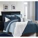 Latitude Run® Hollee Microfiber 7 Piece Comforter Polyester/Polyfill/Microfiber in Blue/Navy | Twin Comforter + 6 Additional Pieces | Wayfair