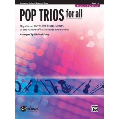Pop Trios For All: Violin, Level 1-4: Playable On Any Three Instruments Or Any Number Of Instruments In Ensemble