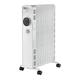 IGENIX IG2620 Portable Oil-Filled Radiator - White, White