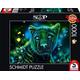 Schmidt 58517 - Sheena Pike, Neon Blau-grüner Panther, Puzzle, 1000 Teile - Schmidt Spiele