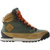 Schnürboots THE NORTH FACE "M BACK-TO-BERKELEY IV TEXTILE WP", Gr. 47, bunt (grün, braun), Leder, sportlich, Schuhe Schnürboots, wasserdicht