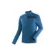 Funktionsshirt MAIER SPORTS "Skutvik HZ M" Gr. 62, blau (aquablau) Herren Shirts Sport funktionaler Midlayer für Herren, hohe Atmungsaktivität
