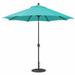 9 Foot Deluxe Auto-Tilt Umbrella-Sunbrella Solid Colors Fabric Type-Aruba Fabric Color-Antique Bronze Pole Finish Bailey Street Home 317-Bel-1585773