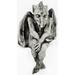 sitting gargoyle concrete statue