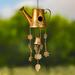 Color Hanging Birdhouse Wind Chimes (Round Watering Can-2)
