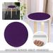 Wozhidaoke Round Garden Chair Pads Seat Cushion for Outdoor Bistros Stool Patio Dining Room Purple 27*22*5 Purple