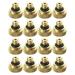 BESTOMZ 16pcs Misting Nozzles Brass Low Pressure Misting Nozzles for Outdoor Cooling System 0.3cm Orifice