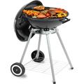 HestiNysus 18 Inch Portable BBQ Kettle Grill with Wheels for Outdoor Cooking Grilling Camping