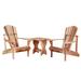 All Things Cedar 3 Pc. Adirondack Set