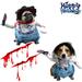 Halloween Pet Dog Costume Dog Cosplay Funny Costume Christmas Dog Clothes Party Costume for Cats of Small Medium Large Dogs