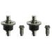 2X Metal Differential for SCY 16101 16102 16103 16201 Pro 1/16 Brushless RC Car Upgrades Parts Accessories
