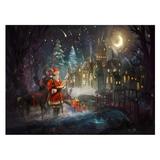 solacol Christmas Puzzles for Adults 1000 Piece Christmas 1000 Piece Adult Children Puzzle Holiday Gift Pattern Toy 1000 Piece Puzzle for Adults Christmas Christmas Gifts for Family and Friends