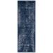 SAFAVIEH Adirondack Wyatt Traditional Runner Rug Navy/Ivory 2 6 x 12