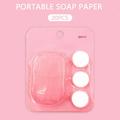 Ploknplq Travel Essentials Hand Towels Disposable Washing Hand Bath Toiletry Paper Soap Sheets Compressed Towels Home Essentials Pink