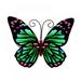 Metal Butterfly Wall Art Decor Garden Sculpture Statues Butterfly Hanging Decorations for Bathroom Indoor Outdoor Home Bedroom Office Garden