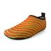 Water Shoes for Women Men Swim Beach Shoes Barefoot Quick-Dry Aqua Water Socks for Yoga Exercise Orange 36-37