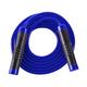 Aluminum Alloy Handle Weighted Skipping Rope Adjustable Weight Bearing Jump Rope Fitness Equipment for MMA Workout Training (Blue)