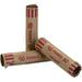 Preformed Coin Wrappers Pennies Tubular 1000 Wrappers Per Box Red (2160600A07)