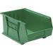 Quantum Storage QUS255GN Ultra Stack & Hang Bin Green - 16 x 11 x 8 in.