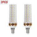 QJUHUNG E12 LED Light Bulbs 20W Candelabra LED Bulbs 180 Watt Equivalent - 88 LEDs 3000K Warm White Decorative Candle Base E12 LED Chandelier Bulbs AC85-265V 2 Pack