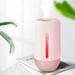 solacol Warm and Cool Mist Humidifier Portable Desk Humidifier Cool Mist Humidifier Small Humidifier for Home Bedroom Office Plants Colorful Night Light Function Cool and Warm Mist Humidifier