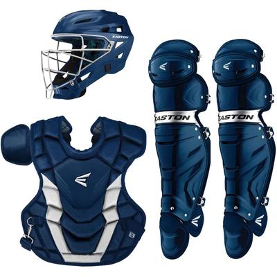 Easton GAMETIME Intermediate Baseball Catcher's Box Set - Ages 13-15 Navy