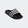 Badesandale ADIDAS SPORTSWEAR "AQUA ADILETTE", Gr. 48,5, schwarz-weiß (core schwarz, cloud weiß, core schwarz), Synthetik, sportlich, Schuhe, Topseller