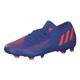 adidas Unisex Predator Edge.3 L Fg Trainers, Hi Res Blue S18 Turbo Hi Res Blue S18, 11 UK