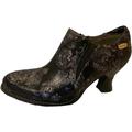 Laura Vita Gicgaso 02 Snake Print Leather Side Zip Trouser Shoe Boots (6)