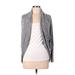 Forever 21 Cardigan Sweater: Gray Sweaters & Sweatshirts - Women's Size Medium