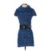 Say What? Casual Dress: Blue Dresses - Women's Size Small