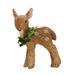 The Holiday Aisle® Grass Standing Deer w/ Wreath Plastic | 7.5 H x 5.875 W x 3.125 D in | Wayfair 5AD38FF31B20491AB99151FCF0ECCA89