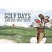 Trinx Aashiyana Golf Days Neutral Landscape IV-Best Days Canvas in Blue/Green | 8 H x 12 W x 1.25 D in | Wayfair 8F7FFAB549B64229B6DCBACC9E180376