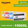 Plavetink 4 pièces PGI1500 Bloody XL cartouche d'encre illable de tous les jours Compatible pour IL