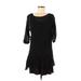 Vanessa Bruno Casual Dress: Black Dresses - Women's Size Medium