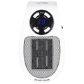 Personal PTC Heater with Timer White