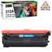 Cool Toner 1-Pack Toner Cartridge Compatible for HP W2121A 212A Color LaserJet Enterprise M554dn M555dn MFP M578f (Cyan)