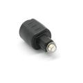 WNG Audio Male Mini Optical 3.5Mm to Digital Female Adapter Plug Jack Toslink Cable
