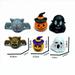 FRCOLOR 12Pcs Halloween Pull Back Cars Funny Toys Goodie Bag Fillers Children Playthings