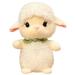 Lamb Stuffed Animal Stuffed Lamb Plush for Baby Cuddly Fluffy Sheep Toy Plushies for Newborn Nursery