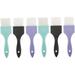 6 Pcs Soft Hair Color Comb Hair Dye Brush and Bowl Salon Hair Brush Hair Dye Coloring Kit Hair Highlighting Kit Hair Care Set Hair Teasing Comb Hair Dying Kit Color Brushes Nylon