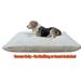 New Pet Bed DIY Do It Yourself Pet Pillow Strong Cover Case for Large XL Dog Bed 1 Piece Microsuede Khaki Color