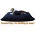 New Pet Bed DIY Do It Yourself Pet Pillow Strong Cover Case for Large XL Dog Bed 1 Piece Canvas Black