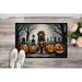 Arlmont & Co. Noretta Non-Slip Halloween Outdoor Doormat Synthetics | 36 H x 24 W in | Wayfair CF4F61EFA801464F8BEAF814C19F5311