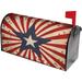 USA Flag Star Stripes Mailbox Covers 4th of July Magnetic Post Box Cover Wraps Standard Size 21x18 in for Garden Yard Decor